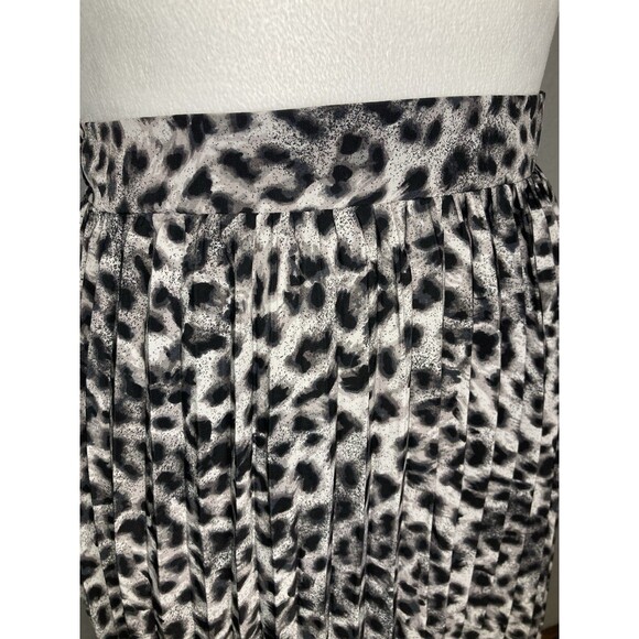 Lularoe Maxi Wrap Skirt Sz XXS Cheetah Animal Print Accordion Pleated Full Long - Picture 2 of 9